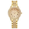 Treasure Basin Full diamond fashionable ladies' watches, women's watches, retro Roman dial wristwatches, casual quartz watches manufacturer wholesale details Picture